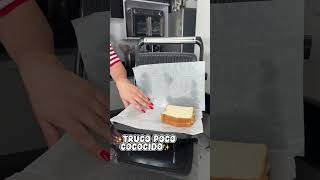 Así no se te ensuciará tu sandwichera ☺️ hacks sandwich tipsdelimpieza tipsdecocina tips [upl. by Fabrienne]