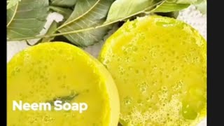 How to Make Neem Soap for Treating Itching Skin Pimples Acne amp Eczema  DIY Antibacterial Neem Soap [upl. by Notlek837]