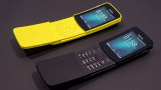 Nokia 8110 handson The Matrix phone is back [upl. by Enatan718]