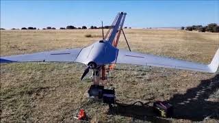 Catapult Uav Launcher Antrack uav Solutions [upl. by Moreville]