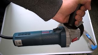 Unboxing and Assembly of Bosch GWS 750115 Professional Angle Grinder [upl. by Aecila900]