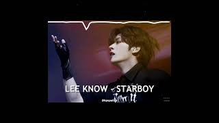 LEE KNOW MINHO  STARBOY AI COVER [upl. by Brubaker]