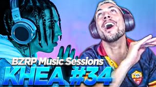 REACCIONANDO A KHEA  BZRP Music Sessions 34 [upl. by Novyad277]