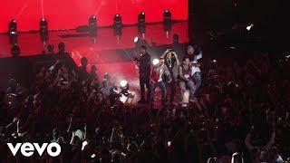 J Balvin  Ginza ft Nicky Jam Felix Ortiz quotZionquot Farruko Yandel Live at BRUUTTAL [upl. by Maddocks]