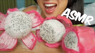 ASMR Dragon Fruit EATING SOUNDS  SASASMR [upl. by Casimire]