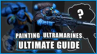 How to Paint Ultramarines for Warhammer 40k  Space Marine 2 Brought Me Here Edition [upl. by Krissy7]