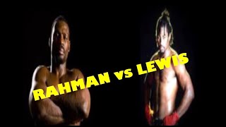 LENNOX LEWIS VS HASIM RAHMAN  THE STORY [upl. by Seiden]