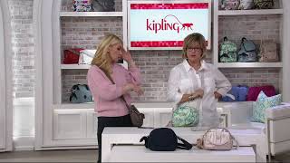 Kipling Small Adjustable Crossbody Bag  Stelma on QVC [upl. by Mussman]