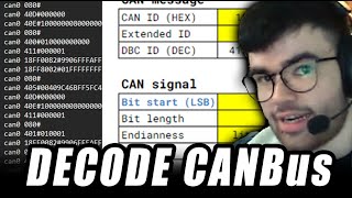 Easily Decode CANBus  OBD2 Data in 10 Minutes [upl. by Alrrats697]