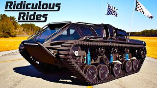 Military Ripsaw Doubles As Movie Star  RIDICULOUS RIDES [upl. by Sasnett241]