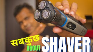 How to use a shaver for beard  Tips and Tricks using Philips Aquatouch Shaver detailed guide [upl. by Ggerg]