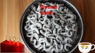 kekse plätzchen Weihnachten Brownie  Vanille  Kipferl [upl. by Oiratnom881]