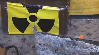 Lead VS Gamma Radiation demonstration [upl. by Marjana]