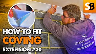 How To Easily Fit Coving  Extension 20 [upl. by Razatlab]