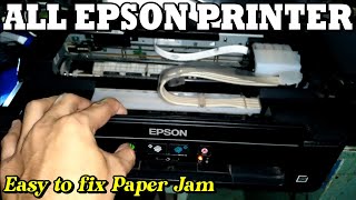 How to fix Paper Jam in EPSON Printer [upl. by Gemmell]