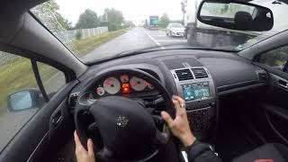 Peugeot 407 20 16V 2006  POV Drive [upl. by Neenaj]