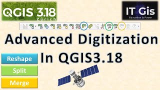 Advance Digitization in QGIS 314  Digitization in QGIS  Reshape  Calculate Area  ITGIS [upl. by Mateusz845]