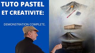 TUTO PASTEL CRÉATIF  Démonstration complète « clair obscur » [upl. by Atsejam187]