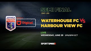 LIVE MATCH Waterhouse FC vs Harbour View FC  Championship Playoffs SF 2nd Leg  CEEN TV [upl. by Jeffery]