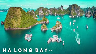 Hạ Long Bay Vietnam 🇻🇳  by drone 4K [upl. by Barrus951]