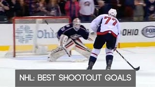 NHL Best Shootout Goals [upl. by Brodench]