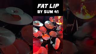 Sum 41  Fat Lip Part 3 Gabe Dunston drumcover drummer drums drumperformance [upl. by Kanal604]