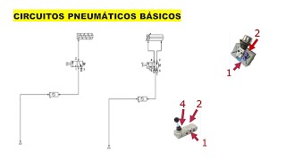 Pneumática básica  parte 3  introdução à criação de circuitos pneumáticos [upl. by Sioux]