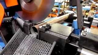 Scotchman HFA CNC Automatic Cold Saw  NEW CNC [upl. by Nemajneb]