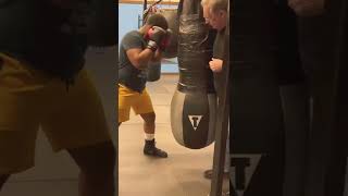 Solar Plexus body shot boxing training [upl. by Hubert524]