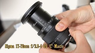 Sigma 1770mm f284 OS Macro C lens review with samples [upl. by Kristyn]