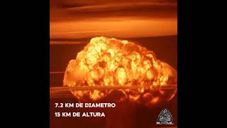 CASTLE BRAVO LA PRUEBA NUCLEAR MÃS GRANDE DE ESTADOS UNIDOS ðŸ‡ºðŸ‡¸ estadosunidos armasnucleares [upl. by Assek325]