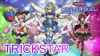 Trickstar Deck  Burn amp Combo Yugioh Master Duel [upl. by Swithbert]