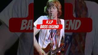 RIP to this BASS Guitar Icon [upl. by Nifled]