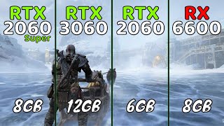 RX 6600 vs RTX 2060 vs RTX 3060 vs RTX 2060 Super  Test In 1080P amp 1440P [upl. by Natsyrk]