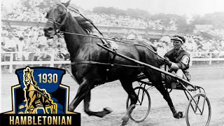 1930 Hambletonian  Hanovers Bertha [upl. by Anailuy67]