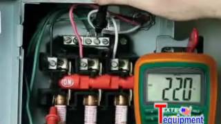 Extech EX400 Multimeter Series EX410 and EX420 with Averaging [upl. by Ahkeber]