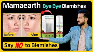 Mamaearth Bye Bye Blemishes Cream  NO Dark Circles  NO Acne Marks  HONEST REVIEW in Hindi  Urdu [upl. by Eniaral]