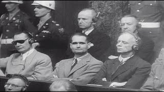 Front Row Seat at the Nuremberg Trials November 1945 [upl. by Neau]