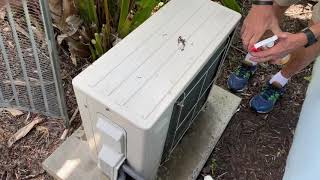 How To Clean A Mini Split Air Conditioning Unit [upl. by Essirahs]