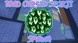 Shindo Life  Toad Cursed Spirit Spawn and Location [upl. by Ased685]