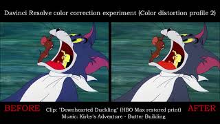 Tom and Jerry Downhearted Duckling 1954 Color correction test [upl. by Nothgierc]