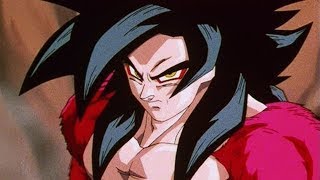 Gokus SSJ4 Transformation Japanese [upl. by Nairoc]