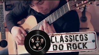 Clássicos do Rock no Violão Solo Fingerstyle por Fabio Lima [upl. by Saffier938]