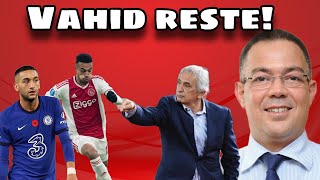 VAHID HALILHODIZC RESTE AVEC LE MAROC [upl. by Olathe840]