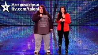 Jonathan amp Charlotte  The prayer BGT 2012 audition [upl. by Riley819]