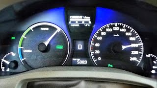 Lexus RX 450h acceleration 0100 kmh and 0200 kmh [upl. by Vasquez]