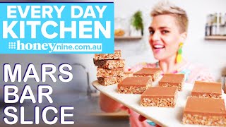 Classic Mars Bar chocolate caramel slice  Every Day Kitchen  9Honey [upl. by Solakcin]