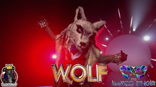 Wolf Lets Dance Full Performance  The Masked Singer 2025 Group B S06E02 [upl. by Ybok]