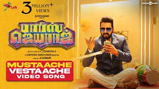 Mustaache Vestaache Video Song  Parris Jeyaraj  Santhanam  Santhosh Narayanan  Johnson K [upl. by Ahsilahk399]