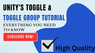 UNITYS TOGGLE amp TOGGLE GROUP TUTORIAL Everything you need to know [upl. by Aikar]